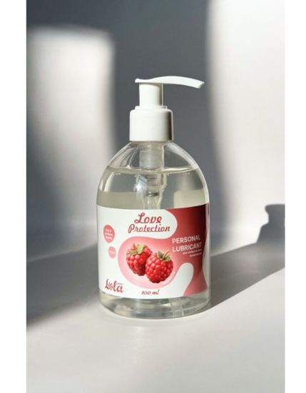 Смазка съедобная Love Protection Raspberry