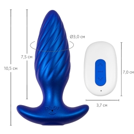 Анальная вибровтулка Closs Leroina