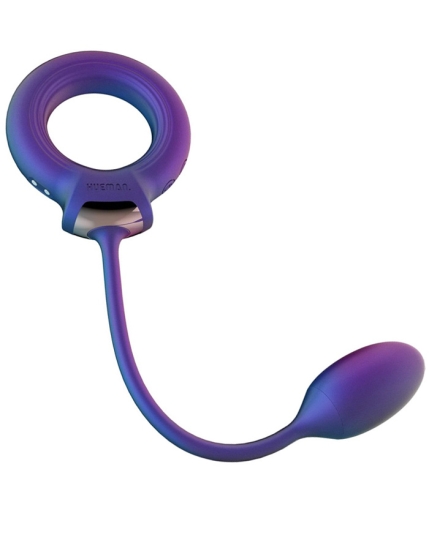 Виброкольцо с анальным шариком Eclipse