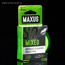 Презервативы MAXUS Mixed №3