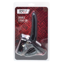 Страпон ToyFa Black&amp;Red