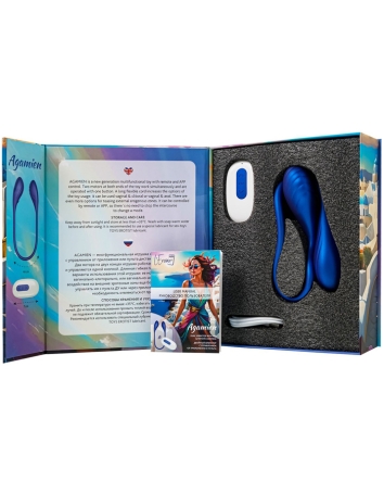 Двусторонний вибратор Agamien Leroina