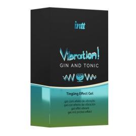 Возбуждающий гель INTT Vibration! Gin & Tonic