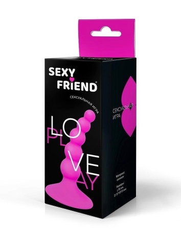 Розовая пробка Sexy Friend SF-70297